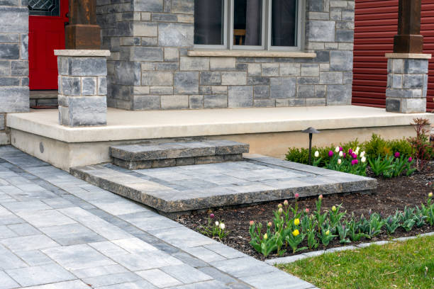 Permeable Paver Driveway in Hobart, OK